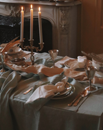 Load image into Gallery viewer, Off-white 100% Linen Napkins (Set of 4) – 45x45 cm