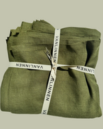 Load image into Gallery viewer, Linen napkin in hunting green
