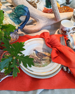 Load image into Gallery viewer, Terracotta 100% Linen Napkins (Set of 4) – 45x45 cm
