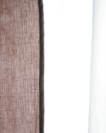 Load image into Gallery viewer, Taupe linen curtains, sheer drapes - 1 panel
