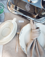 Load image into Gallery viewer, Linen napkin in Safari colour
